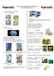 7th grade english language arts. English Exercises Test For 7th Grade