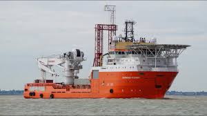 Offshore Supply Ship Normand Flower Heading For Harwich 14 9 18 Offshore Harwich Ship