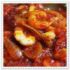 The Writer S Cooking Sambal Tumis Udang Bawang Memasak Resep Masakan Makanan