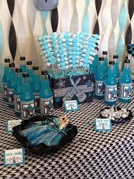 Rock Star Baby Shower Party Ideas Photo 10 Of 20 Rock Baby Showers Music Baby Showers Baby Shower Decorations For Boys