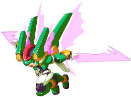 Mega Man Zx Model Hx Vent Mega Man Character Art Megaman Zero