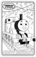 Thomas the tank engine coloring page: Thomas Friends Birthday Party Themes Activities Kids Birthday Party Ideas Thomas Friend Train Coloring Pages Birthday Coloring Pages Train Coloring