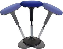 Wobble Stool Standing Desk Chair For Active Sitting Modern Sit Stand Up Desk Stools High Perching Perch Office Chairs In 2020 Desk Stool Shop Stool Standing Desk Chair