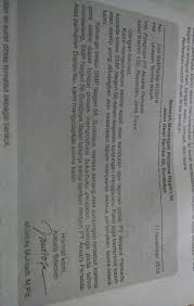 Contoh surat dinas resmi sekolah yang benar contoh surat. Contoh Surat Dinas Yang Benar Brainly Co Id