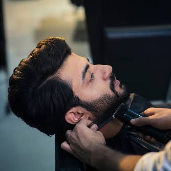 Professional beard trimming and grooming
