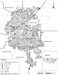 Check out this denver map for the capital city of colorado. Map Of The Denver Metropolitan Area Colorado Usa Showing The Download Scientific Diagram