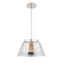 WAC Lighting Chic 15in LED Pendant 3000K in Brushed Nickel ...