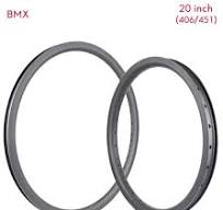 Cerchioni Da 20 Pollici In Carbonio Bmx (406 Mm / 451 Mm ...