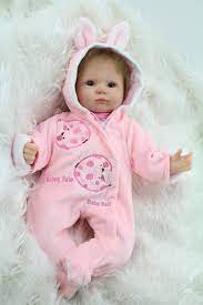 17 Inch Soft Silicone Reborn Baby Dolls Baby Alive Doll For Girls Handmade Vinyl Stuffed Toys Realistic Reborn Doll Big Eyed Realistic Reborn Dolls Alive Dollsreborn Baby Doll Aliexpress