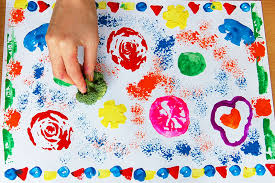 The true origins of potato printing can be traced back to a relatively unknown artist by the name of peggy angus. Fruit And Vegetable Prints Kids Crafts Fun Craft Ideas Firstpalette Com