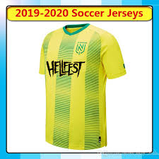 Fc nantes football training jacket umbro xxl 2xl soccer anthem track top fcn. 2021 Jersey Fc Nantes Home Cdl Adult 19 20 Soccer Jerseys Fc Nantes 19 20 Home Jersey Special Edition Hellfest Football Shirt Running Jerseys From Sports Shop 2020 12 16 Dhgate Com