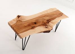 Hard Maple Wood Slab Table Wood Slab Wood Slab Table Wooden Slab Table