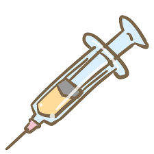 注射器のイラスト | かわいいフリー素材が無料のイラストレイン