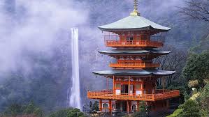 Japan wallpapers, backgrounds, images 1920x1080— best japan desktop wallpaper sort wallpapers by: Nachi Falls Unesco World Heritage Japan Temple Kumano Nachi Taisha Hd Wallpaper Wallpaperbetter