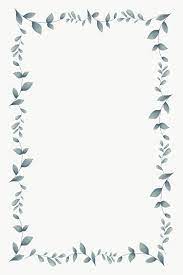 Rectangle Leafy Frame Transparent Png Premium Image By Rawpixel Com Adj Floral Border Design Flower Illustration Iphone Wallpaper Tumblr Aesthetic
