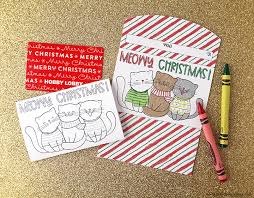 A very special humorous card for a very special family member. Free Printable Meowy Christmas Gift Card Holder Artsy Fartsy Mama
