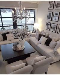 Pin By Bilal Kishle On Decoracion Pura Inspiracion Small Living Room Decor Elegant Living Room Black And White Living Room