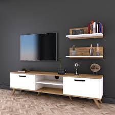 Rani A5 Duvar Rafli Kitaplikli Tv Unitesi Urun Kodu 1043 Whatsapp Siparis 0850 255 16 55 Karg In 2020 Tv Room Design Living Room Tv Stand Ceiling Design Living Room
