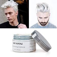 It gave my hair a really nice purple shine. White Hair Color Wax Pomades 4 23 Oz Natural Hair Coloring Wax Material Disposable Hair Styling Clays Ash For Cosplay Party White Pricepulse