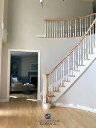 Paint Colour Review Benjamin Moore Collingwood Oc 28 Foyer Paint Colors Room Paint Colors Oak Floors