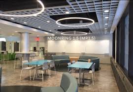 Meet The Moonring 1 5 Mr1 5 Alw Lighting Moonring Lightingforarchitecture Ledlighting Lightingd Creative Lighting Lighting Design Modern Office Lighting