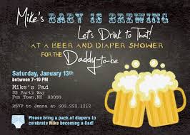 Man Shower Beer And Diaper Party Invitation Boy Printable Etsy Beer Baby Shower Baby Shower For Men Diaper Baby Shower Invitations