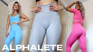 NEW ALPHALETE TRY-ON HAUL *Camel Toe?* My Honest Opinion... - YouTube