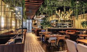 Restaurant Designs Fitzroy The Pointe Palm Dubai Love That Design In 2020 Restaurant Design Bistro Design Restaurant Interior Design