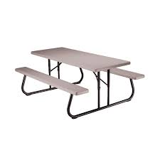 Maybe you would like to learn more about one of these? Lifetime Products 72 In Gray Resin Rectangle Folding Picnic Table In The Picnic Tables Department At Lowes Com