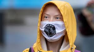 In the above picture, a sticker or sign can be seen on the driver's rear window that carries the message. Greta Thunberg Wir Mussen Erkennen Was Getan Werden Muss Zdfheute