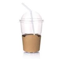 Clear cup sleeves - MTPak Coffee