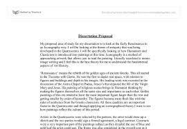For art history students, this venture is made even. Art Dissertation Proposal Example Proposal Proposal Writing