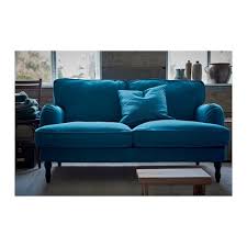 Stocksund Sofa Ljungen Blue Buy Online Or In Store Ikea In 2021 Ikea Loveseat Feminine Living Room Stocksund Sofa