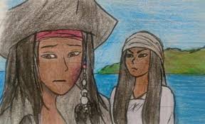 si el capitán jack sparrow hubiera sido mujer