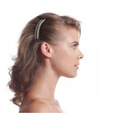 Try topping off your ponytail hairstyle with a barrette. What Are The Side Combs And How To Use Them