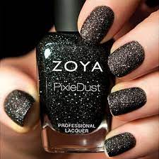Glitter nail polishes are perfect for achieving sparkly nails & jazzing up your attire with glitters. Zoya Pixiedust Zp656 Dahlia Black Matte Sparkle Nail Polish Lacquer Pixie Dust Zoya Nail Textured Nail Polish Zoya Nail Polish