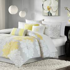Casual elegance meets pure uncompromisingcasual elegance meets pure uncompromising comfort with this casual living bed in a bag. Brianna Comforter Set Twin Twin Extra Long Gray Yellow 6pc Target