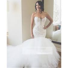 The mermaid silhouette is an ideal choice for those wanting to celebrate both their femininity and natural curves. Special Price Elegant African Mermaid Wedding Dresses 2020 Robe De Mariee Sweetheart Lace Tulle Black Girl Women Bridal Gowns Custom Trouwjurk November 2020