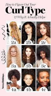 How To Figure Out Your Curl Type And Why It Actually Helps Curly Hair Types Curly Hair Styles Naturally Types Of Curls