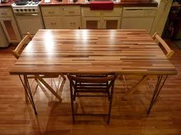 Multi Scrap Wood Butcher Block Dining Table Butcher Block Dining Table Diy Dining Butcher Block Tables