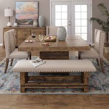 Century Table 3 Chairs 1 Bench In 2020 Farmhouse Dining Room Table Pine Dining Table Rustic Dining Room Sets
