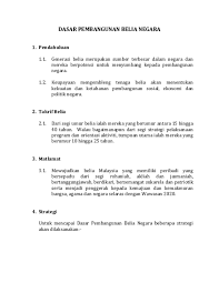 Beberapa contoh upaya bela negara yang kekinian masih banyak jumlahnya. Pdf Dasar Pembangunan Belia Negara Nabil Izzat Academia Edu