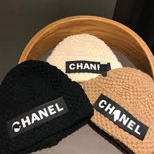 Everyday low prices and free delivery on eligible orders. Chanel Leather Label Letters New Knitted Woolen Hat Little Red Book Star With The Same Style Of Fas Shopee Philippines