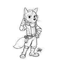 Dogs love to chew on bones, run and fetch balls, and find more time to play! Fox Mccloud Star Fox Coloring Pages Coloring Pages Ideas