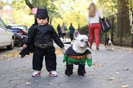 Cute Batman And Robin Outfit For Kids And Dogs Humans Of New York Dog Halloween Dog Costumes