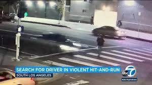 Felony hit and run is defined by most states as leaving the scene of an accident where there is any type of injury to a person, whether the injured person is a pedestrian or an occupant of a vehicle. Authorities Searching For Driver In Violent Hit And Run Crash In South La That Left Man Severely Injured Abc7 Los Angeles