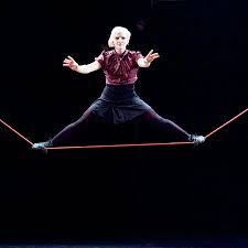 Circus tightrope walker vectors (63). Hire Slack Rope Artist Book Tightrope Walker Female Circus Performer