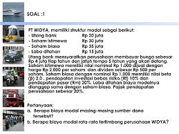 Apa yang dimaksud dengan harga efek yang wajar ? Bab 10 Biaya Modal Cost Of Capital Ppt Download