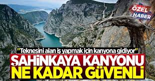 Kızılırmak üzerine kurulu olan altınkaya baraj göleti üzerinde bulunan ve vezirköprü'ye 13 km uzaklıkta bulunan şahinkaya kanyonu altınkaya barajının en derin. Sahinkaya Kanyonu Ne Kadar Guvenli
