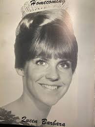 To the Class of 1971, I give you Janet Rodrigues, EHS Homecoming Queen of  1971.